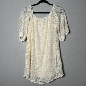 altar'd state Cream Dress